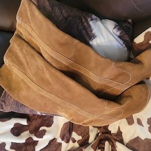 Knee High Suede Boots